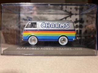 OPO 10 LKW 1/43 Alfa Romeo Charms 1959 - Modellauto Sammlung | Mit Plexiglas-Box