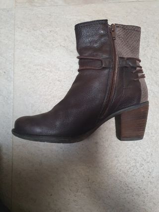 Botines piel