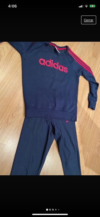 Conjunto sudadera y malla Adidas