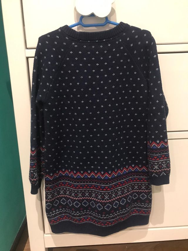 Vestido de punto de invierno niña 4 años