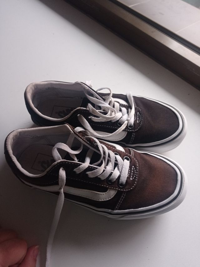 Vans negras talla 35