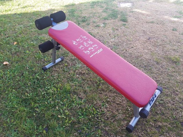 Banco de musculación para abdominales