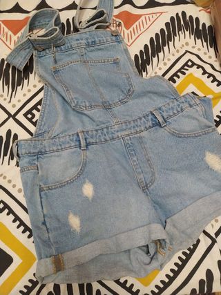 peto corto denim