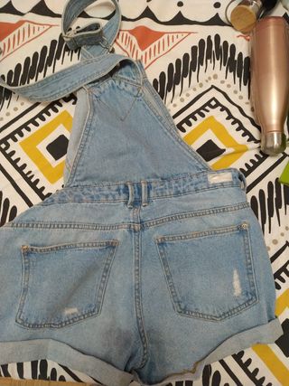 peto corto denim