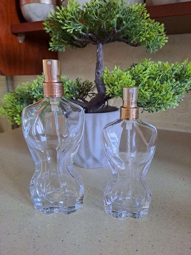 2 profumi Jean Paul Gaultier vuoti da 50 e 30 ml