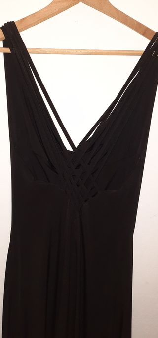 Vestido Fiesta, espalda descubierta