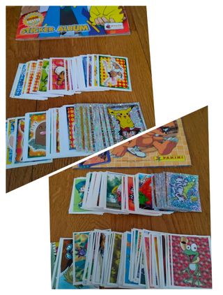 cromos pokemon /digimon