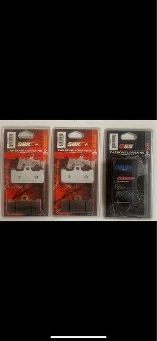 PASTILLAS FRENO DELANTERAS PINZA BREMBO