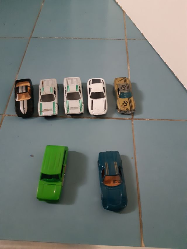 lote Gruas bulldocer Joal micromachines años 90