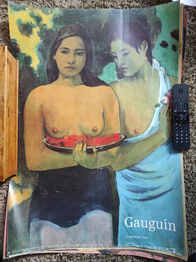 Molti poster per le mostre del Grand Palais