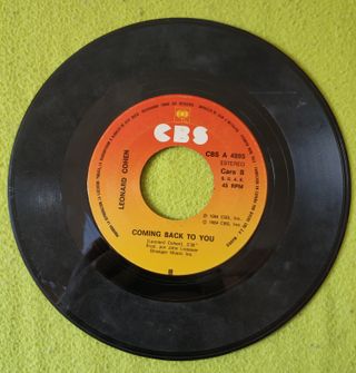 Disco vinilo Leonard Cohen - Greatest Hits y otro.