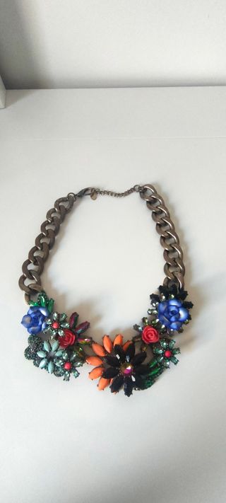Collar flores