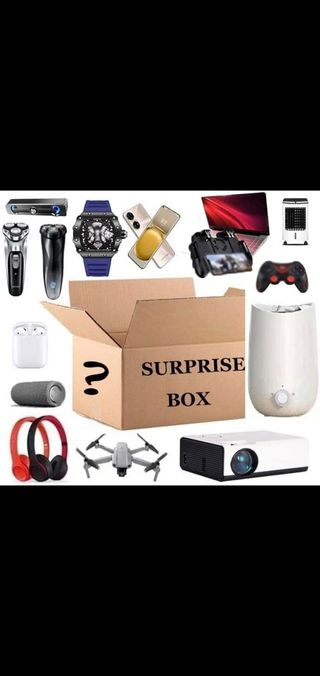 🎁CAJA SORPRESA LLENA DE ARTICULOS DE VALOR 20 kg
