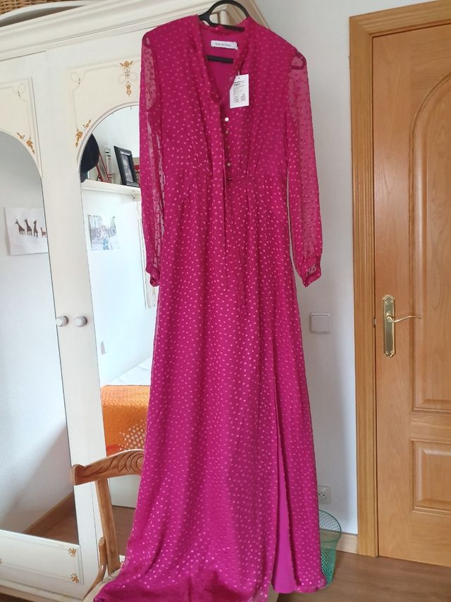 vestido seda Pedro del Hierro