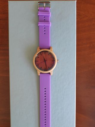 Reloj de madera Bobobird