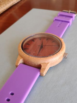 Reloj de madera Bobobird