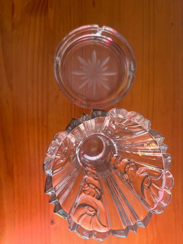 Lote Jarrón y Cenicero