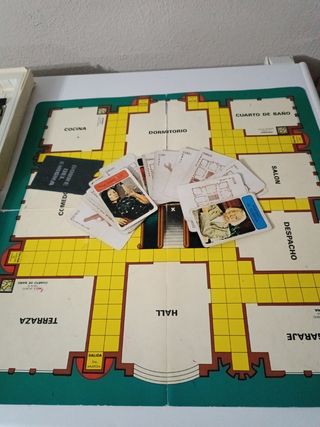 Juego cluedo años 70-80 antiguo 