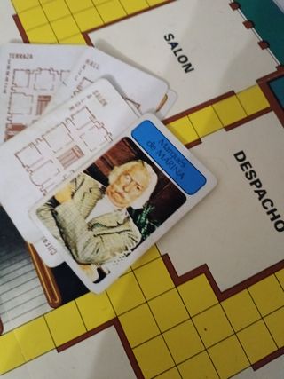 Juego cluedo años 70-80 antiguo 