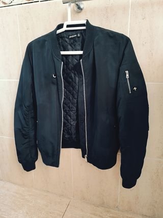 Chaqueta Bomber azul marina