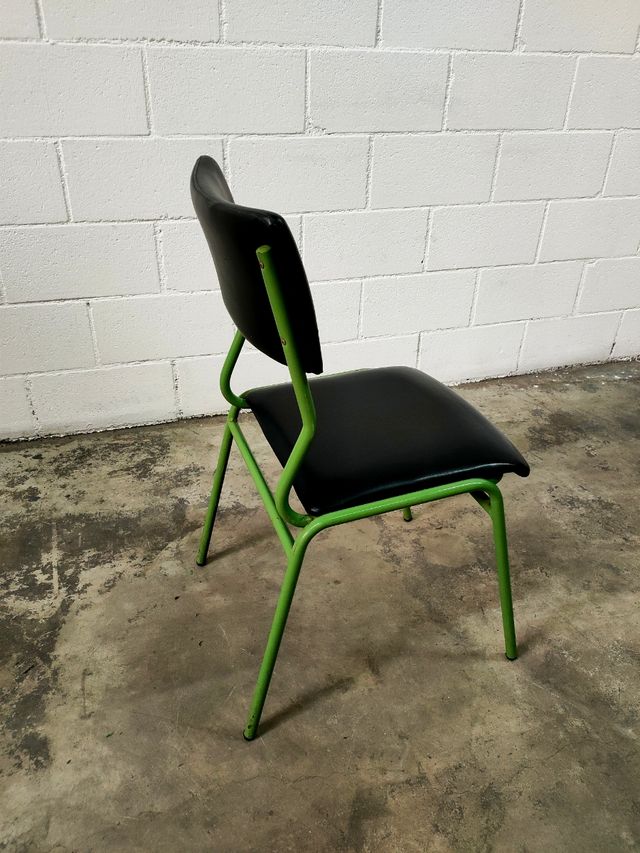 Sedie in pelle vintage