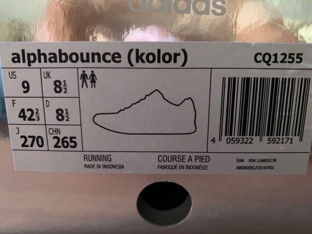 Deportivos Alphabounce Kolor