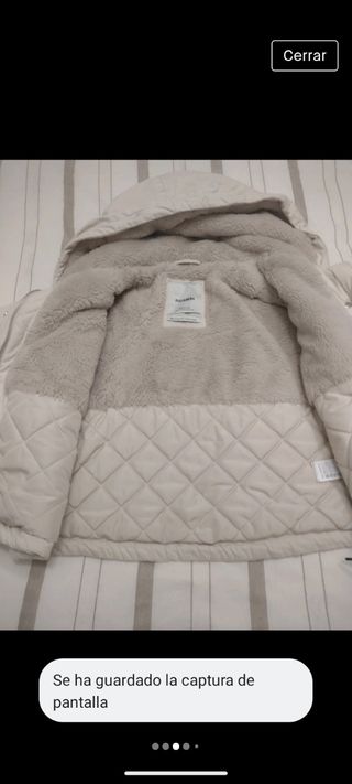 Abrigo niña XS