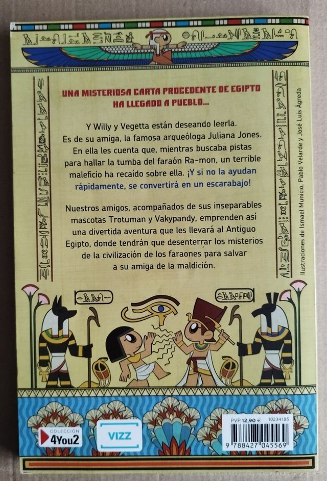 Libro Wigetta y la momia de Ra-Mon