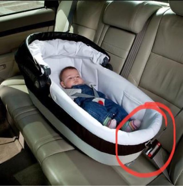 Enganches de seguridad para capazo de bebé