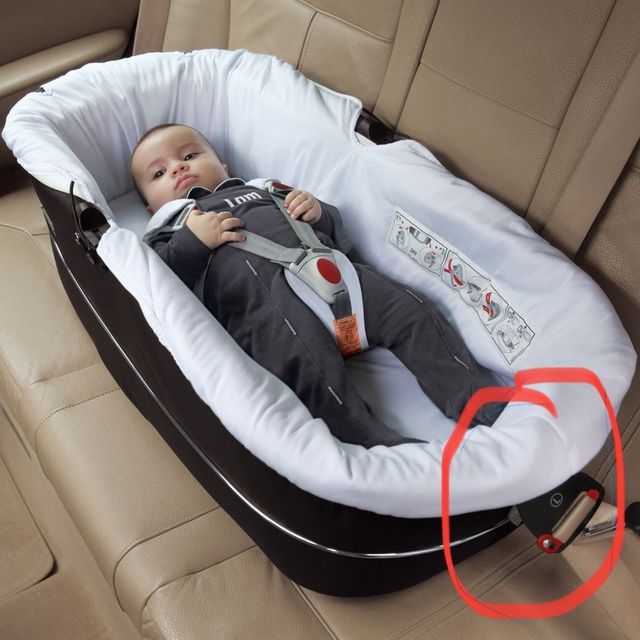 Enganches de seguridad para capazo de bebé