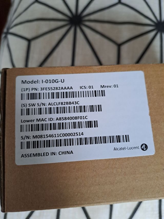 Módem Alcatel Lucent I-010G-U