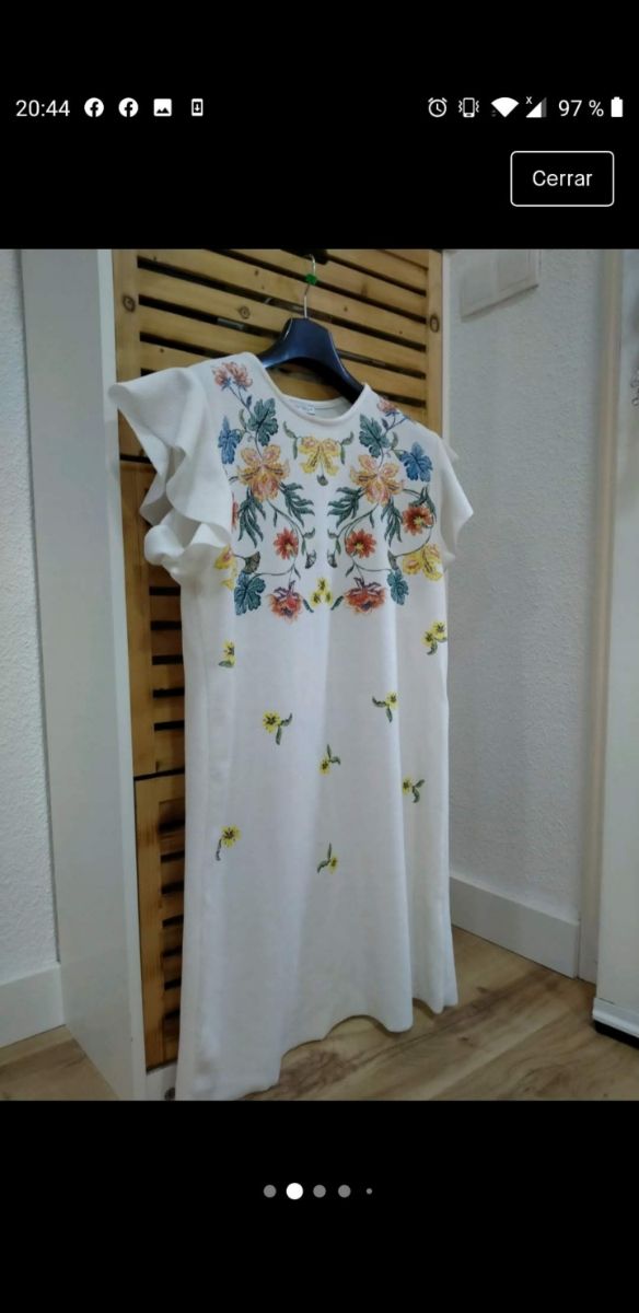 Vestido estampado Zara 🏷