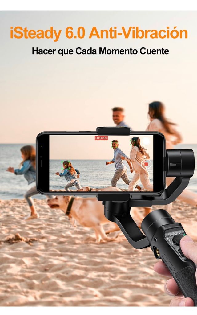 ESTABILIZADOR GIMBAL 3 EJES PARA MÓVILES