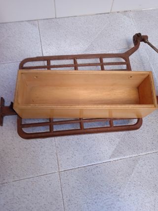 HECHO A MANO AÑOS 50 COLGADOR ESPECIERO MULTIUSO