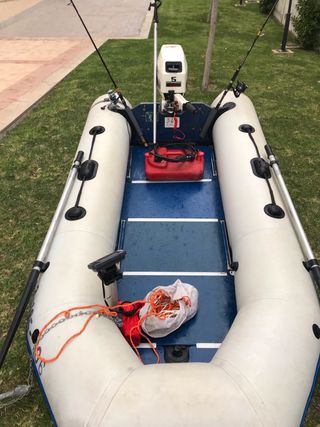 Zodiak 3,10 metros para pesca completa