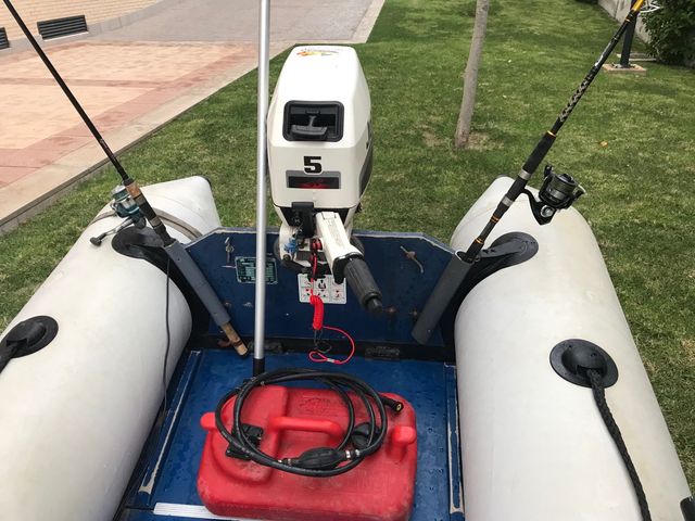 Zodiak 3,10 metros para pesca completa