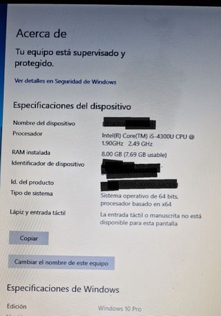 Lenovo T440 en perfecto estado 
