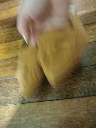 MOCASIN DESTALONADO TACÓN  TALLA 38