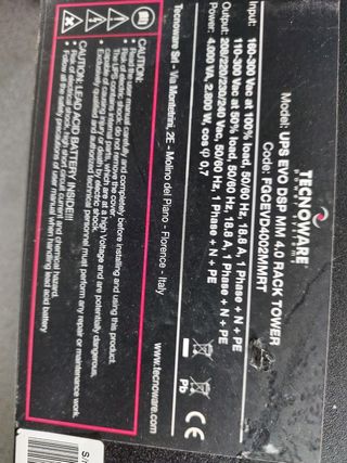 UPS Gruppi di continuità stabilizzatore