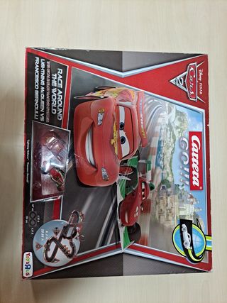 Scalextric Carrera Go Disney Cars 2