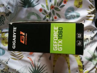 Caja de tarjeta gráfica GTX 1060 3GB