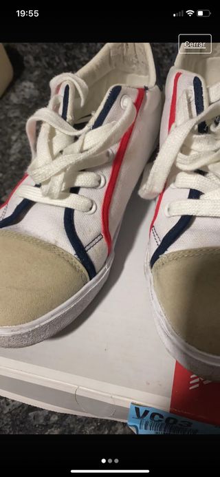 Zapatillas New Balance de piel y textil