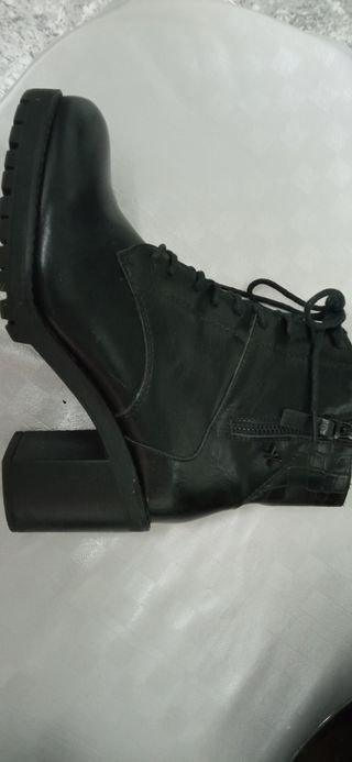 botines piel 38 