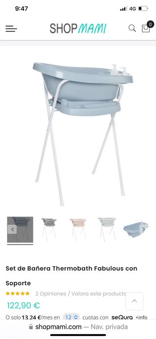 Bañera bebe