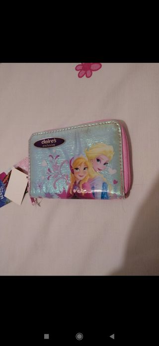 Cartera de Frozen.