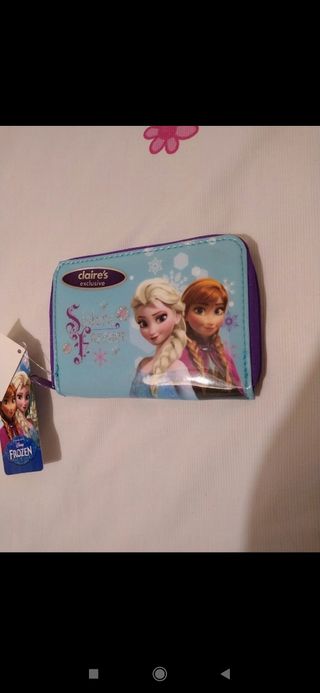 Cartera de Frozen. 