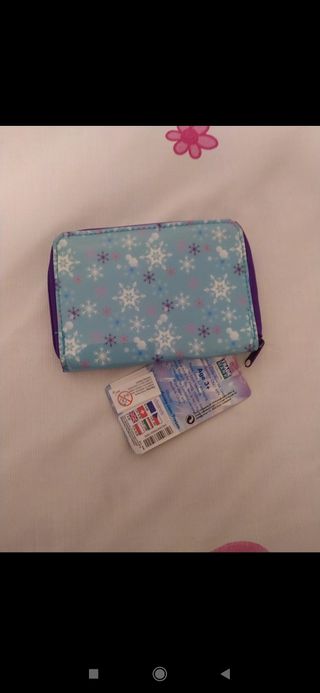 Cartera de Frozen. 