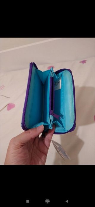 Cartera de Frozen. 