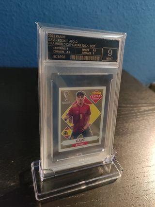 GAVI ROOKIE GOLD EG9 MINT - EXST PANINI QATAR 2022