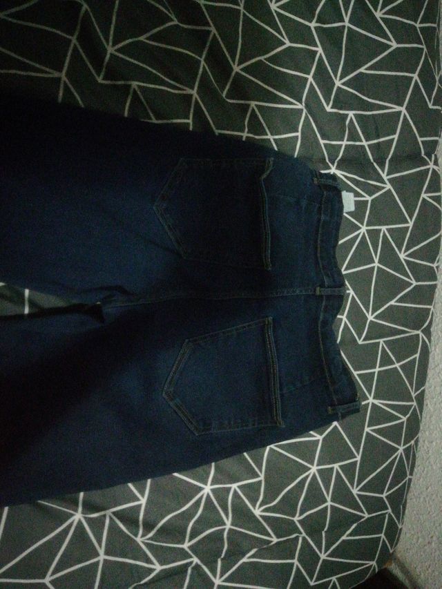 vaquero talla 42 Zara mujer azul